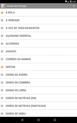 Jornais de Portugal android App screenshot 9