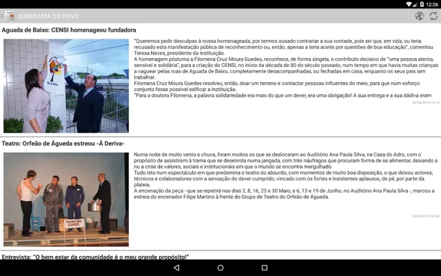 Jornais de Portugal android App screenshot 11