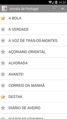 Jornais de Portugal android App screenshot 6